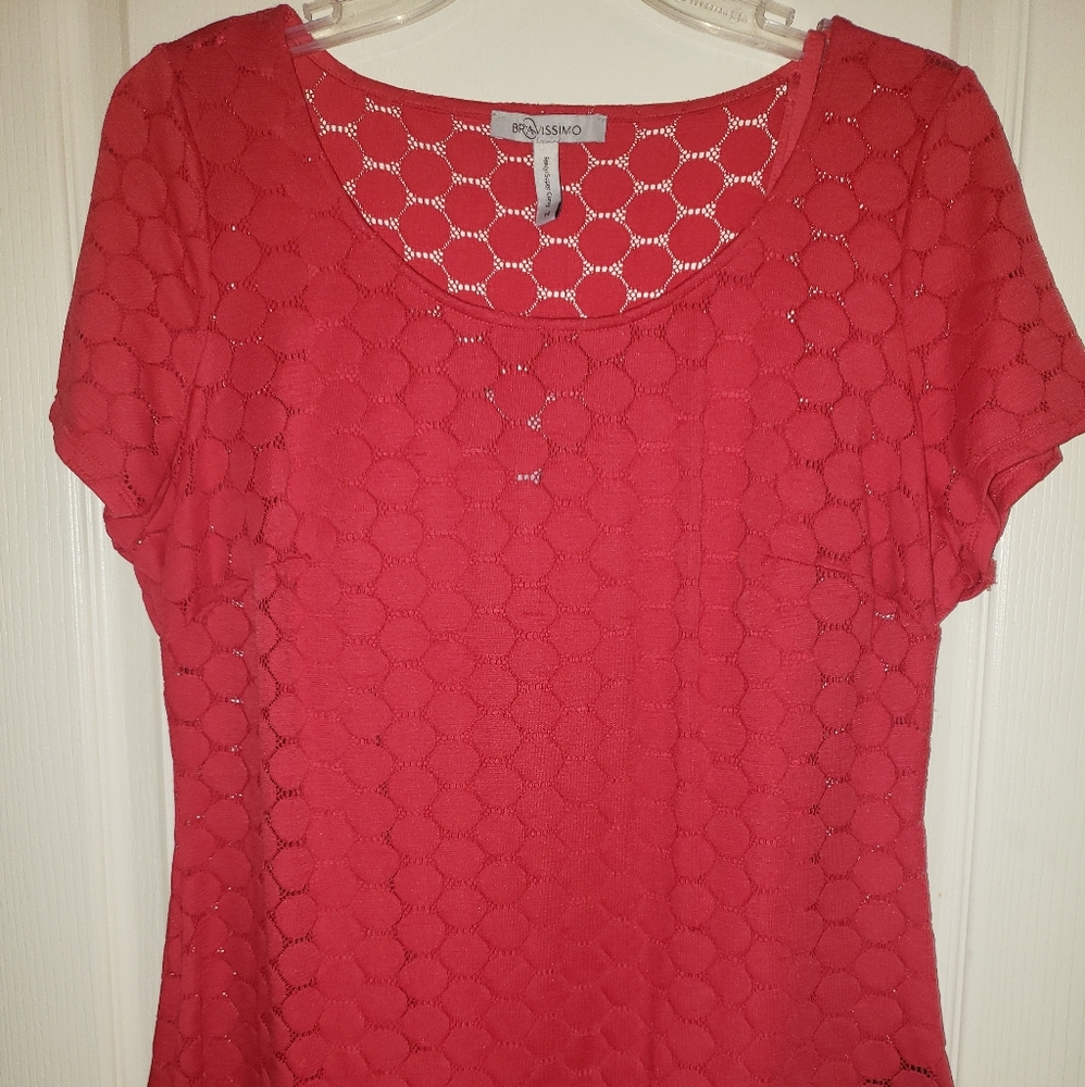Bravissimo Two piece layered Shirt Size 14 Really/Super Curvy